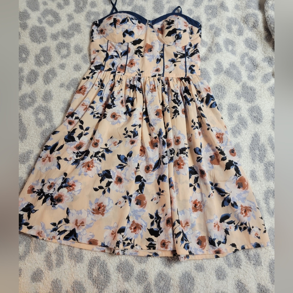Floral babydoll dress